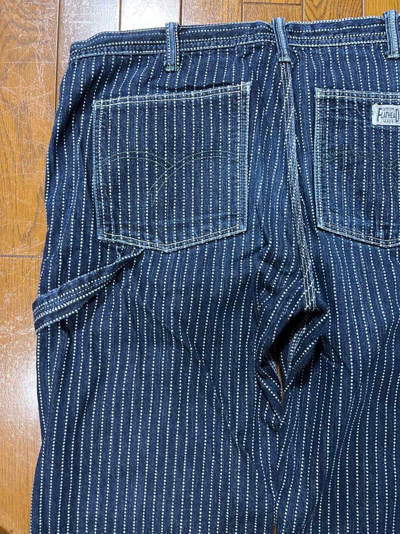 フラットヘッド WPN-03W ウォバッシュペインターパンツ　W36