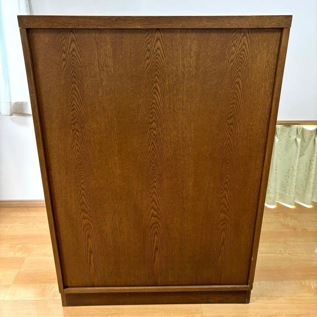 コスガ KOSUGA ガラスキャビネット 本棚 書棚 リビングボード