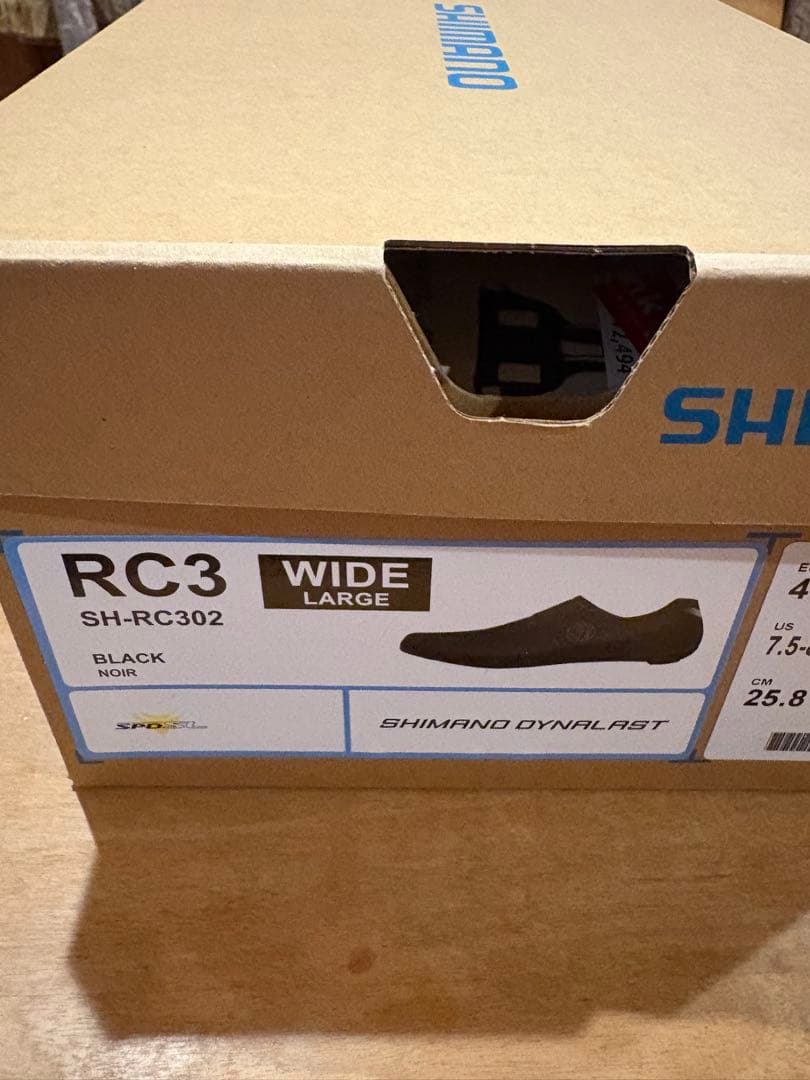 シマノ(SHIMANO)SH-RC302 サイズ41(25.8cm) ブラック