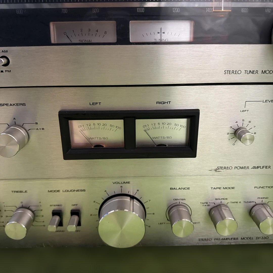 Aurex ステレオアンプチューナー フル