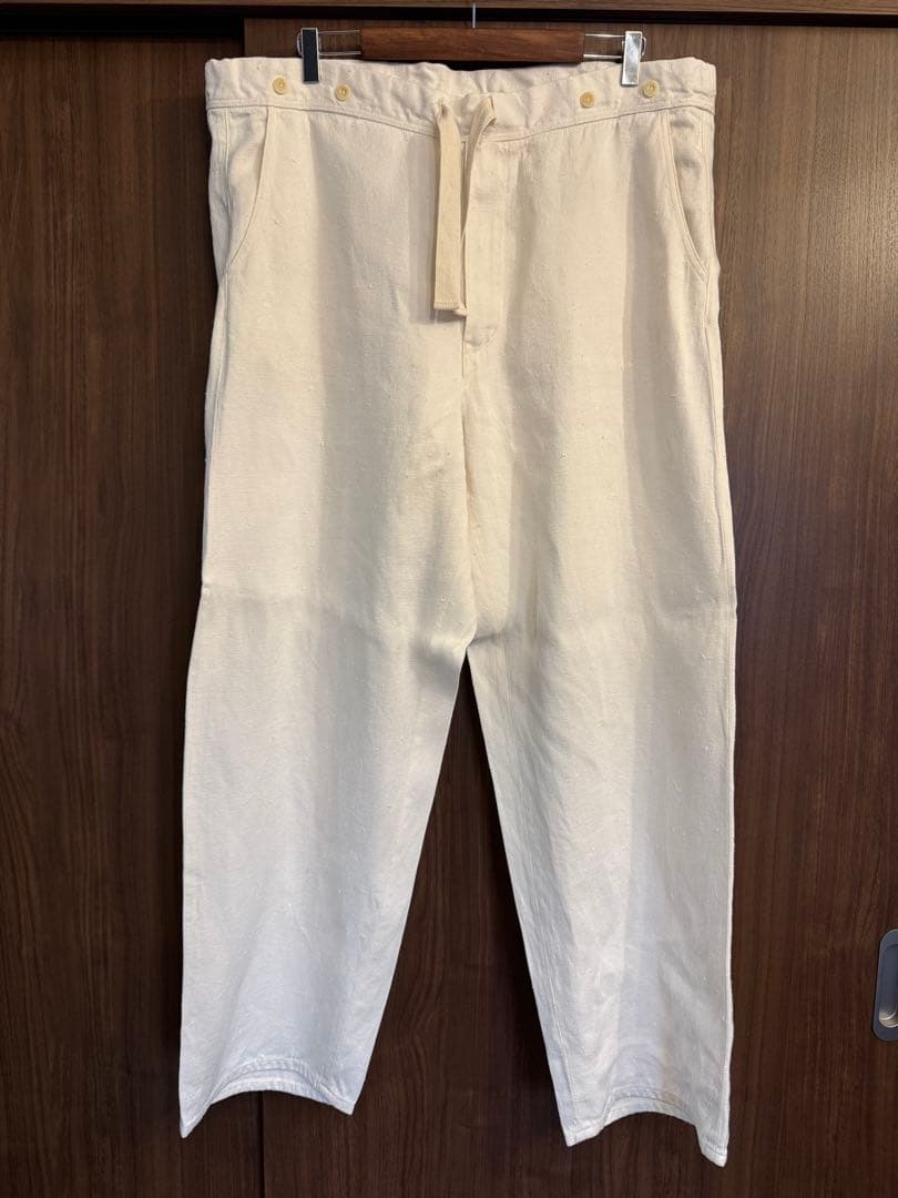 ナイジェルケーボン ホスピタル パンツ ヘンプデニム 36サイズ