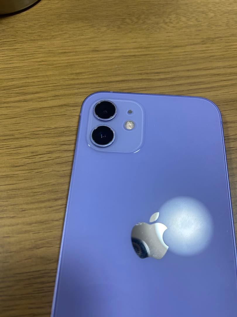 Apple iPhone 12 本体 パープル美品64gb