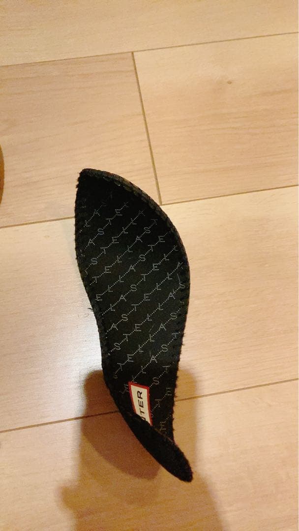 Stella McCartney × HUNTERレインブーツ　ブラック