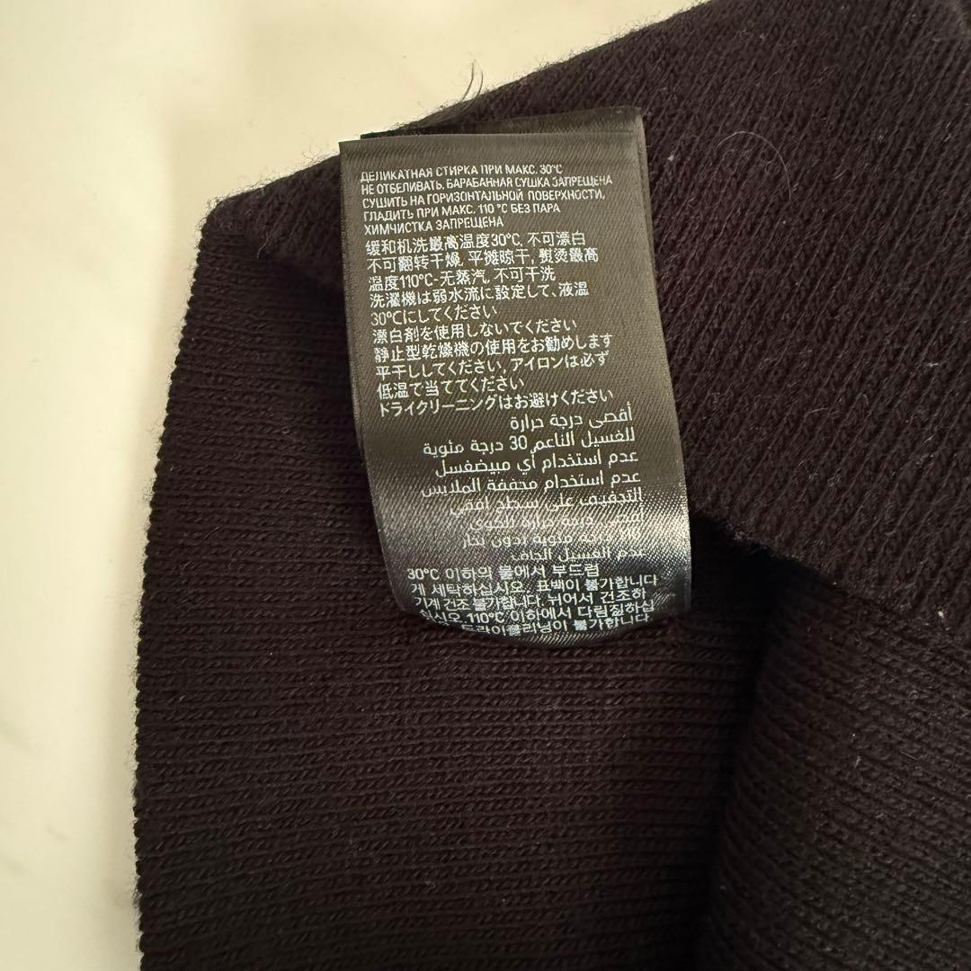 BALENCIAGA ブラック ニット帽　ビーニー