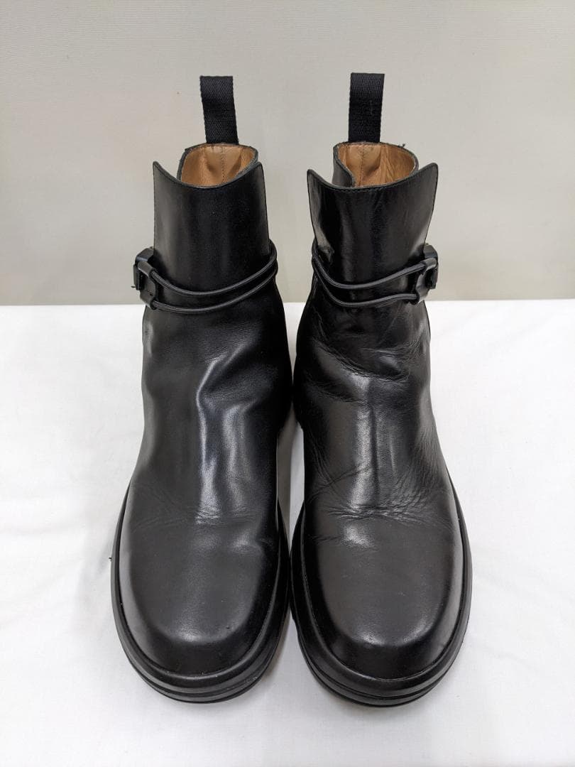 アリクス/バックルチェルシーブーツ/レザー/ビブラムソール/27.5cm前後