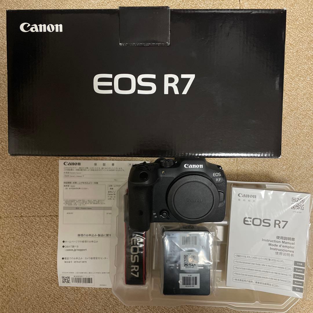 Canon EOS R7 ミラーレス一眼カメラ 本体