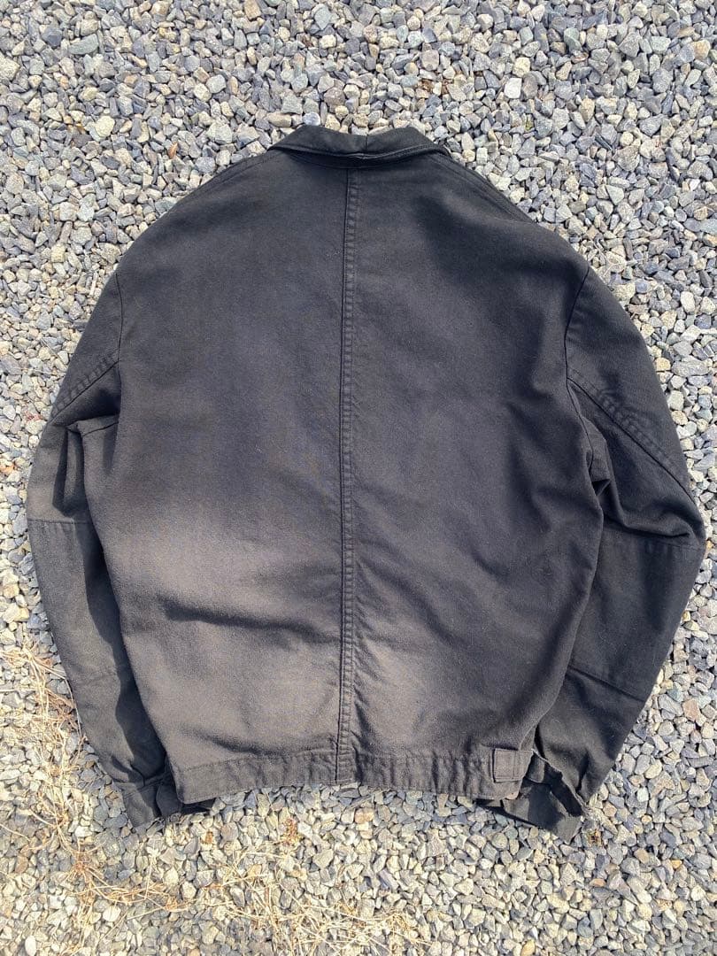60s スウェーデン軍 メカニックジャケット ブラック