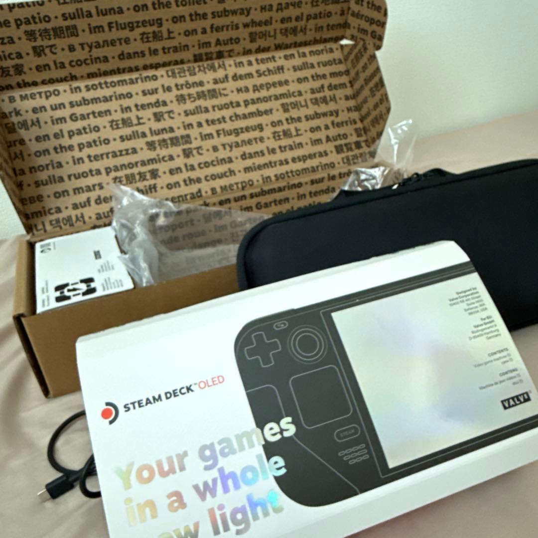 【美品/全セット】Steam Deck OLED 512GB
