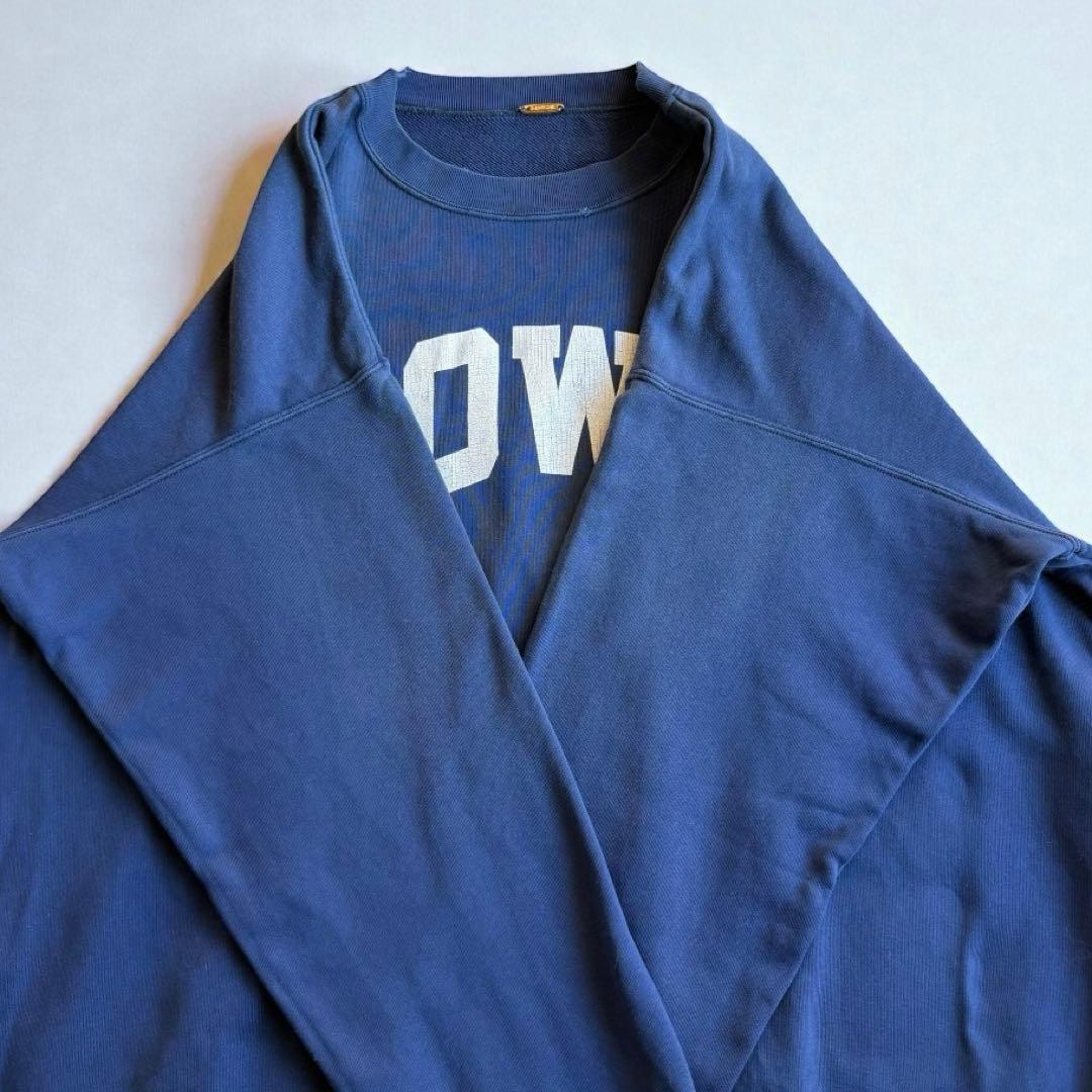 ドゥーズィエムクラス IOWA アイオワ　ロゴスウェット ダメージ加工