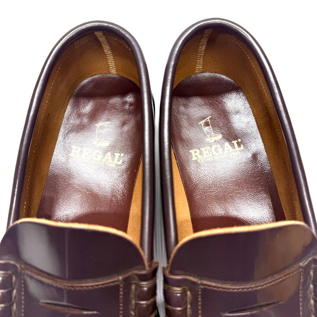 美品 REGAL リーガル ローファー 2177 レザー ペニーローファー