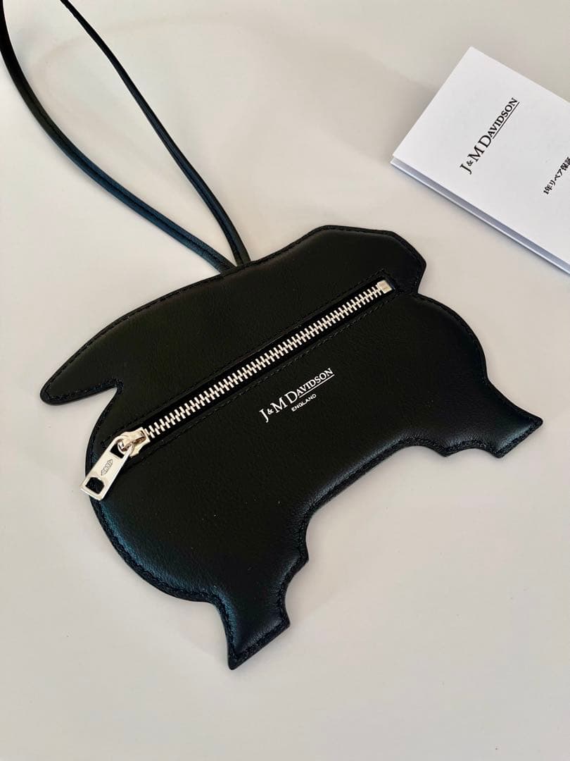 新品 J &M DAVIDSON バニーチャーム カードケース