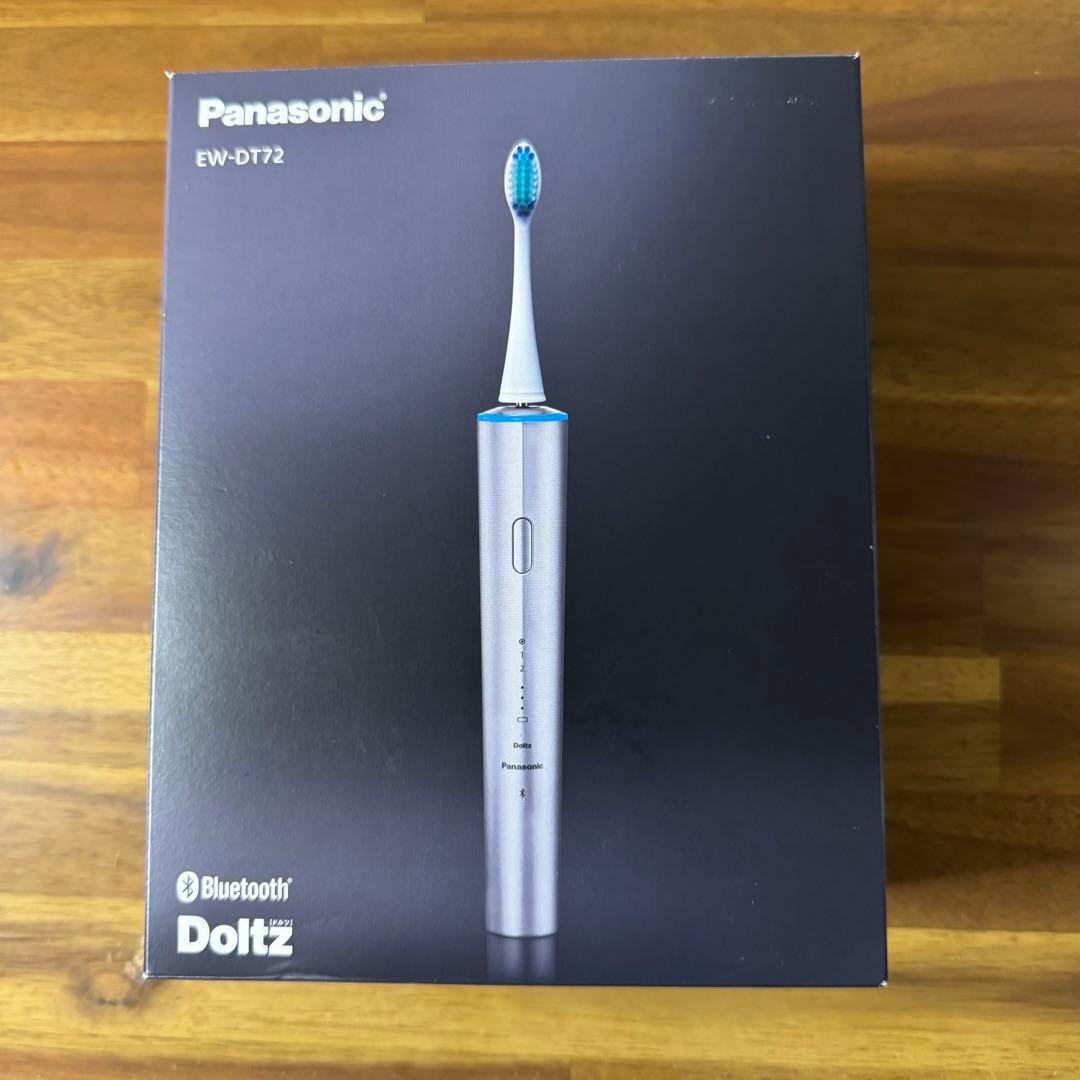 パナソニック ドルツ Doltz 音波振動ハブラシ EW-DT72 シルバー