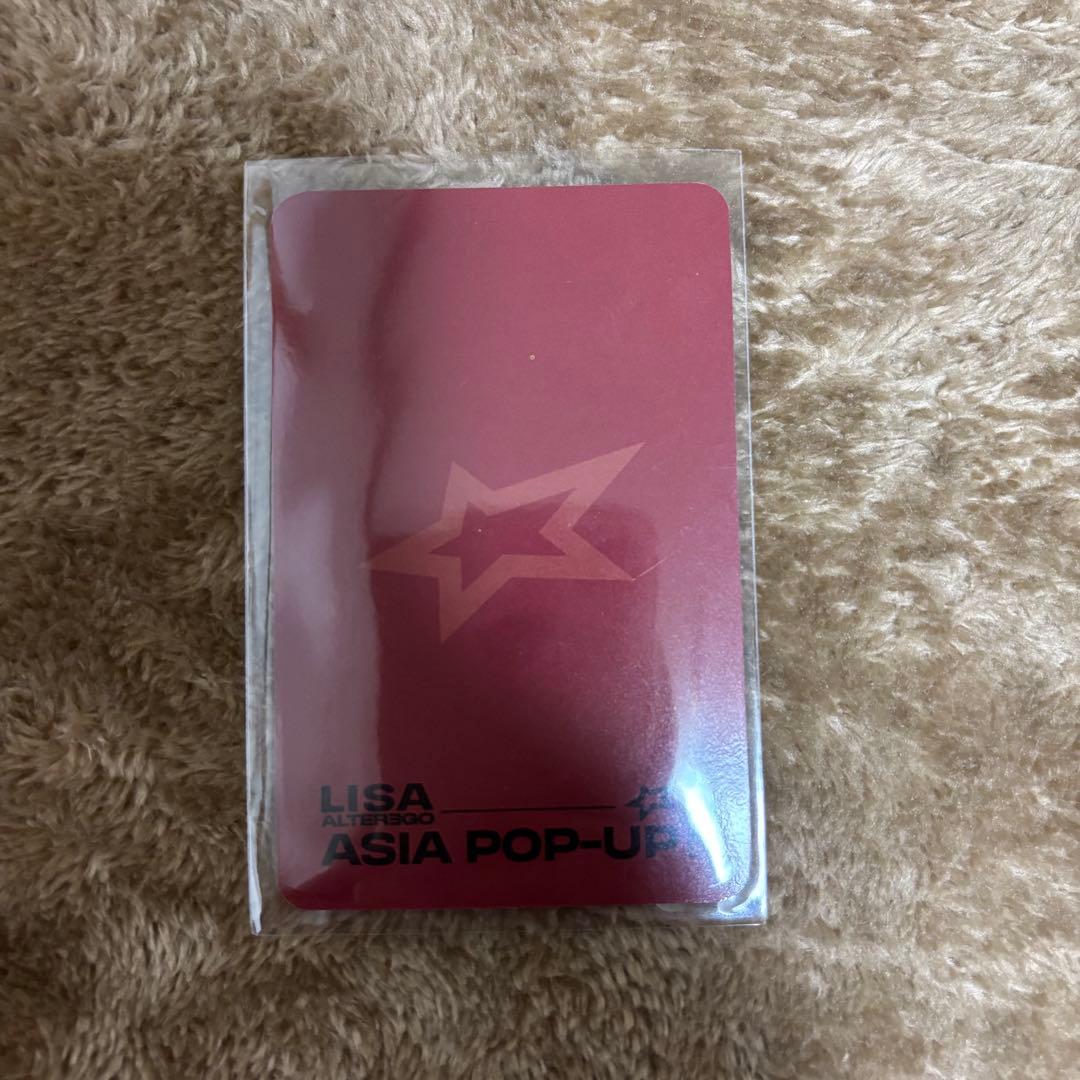 LISA POP-UP in TOKYO 限定トレカ　3万円購入特典