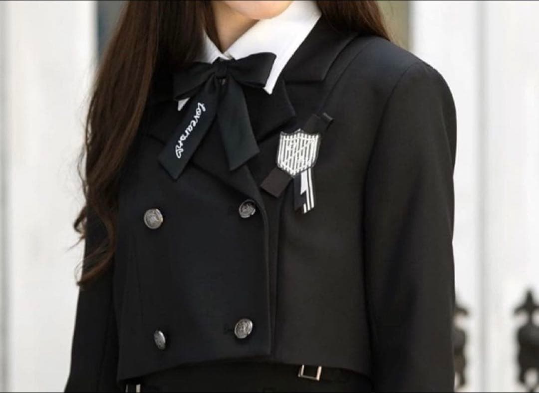 ブラックフォーマルスーツセットアップ 160サイズ