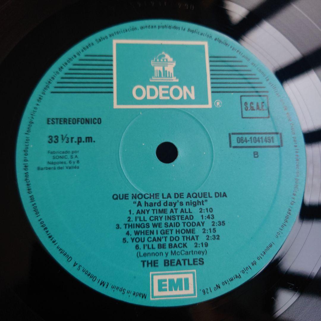 THE BEATLES QUE NOCHE LA DE AQUEL DÍA LP