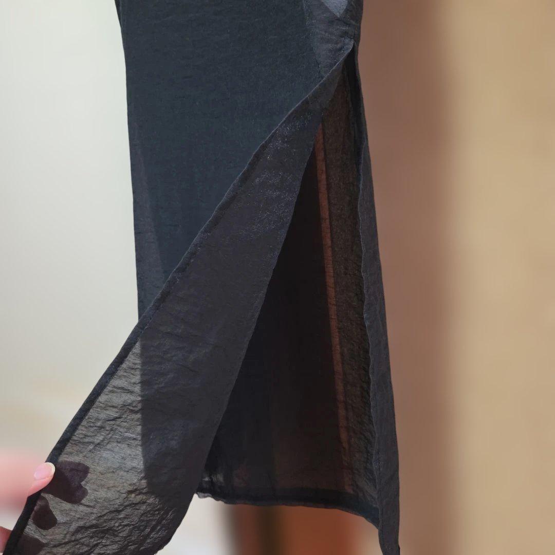 ENOF Sサイズ SHEER CAMISOLE ONE PIECE