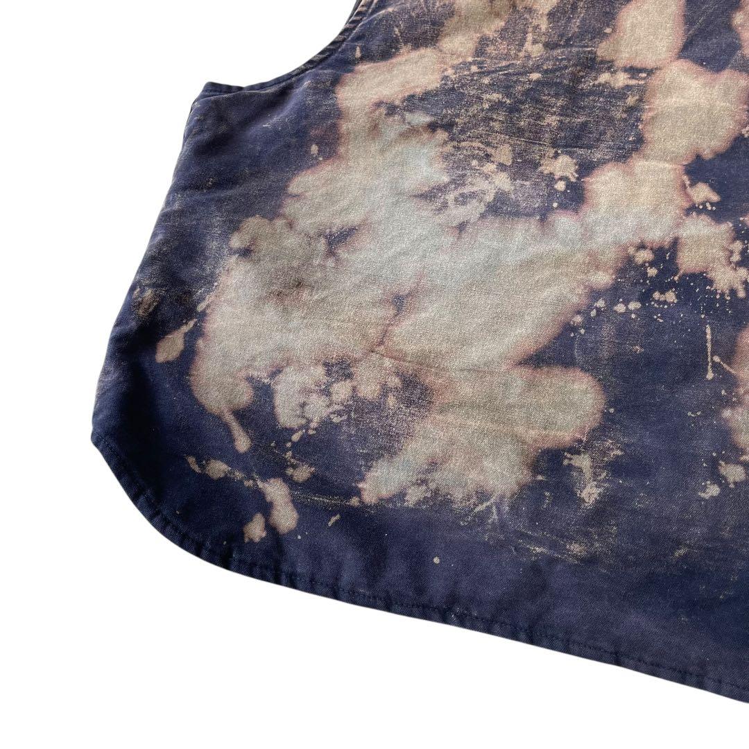 鬼フェード 雰囲気極上 カーハート ネイビー ダックベスト 90s~