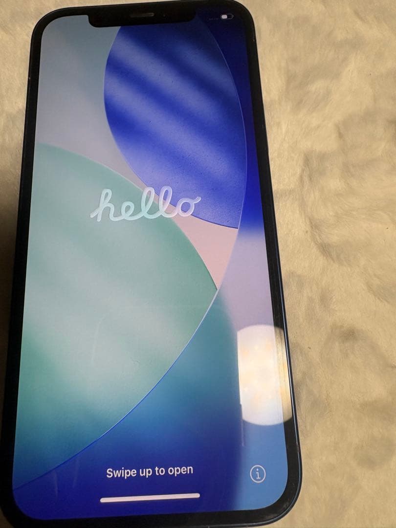 Apple iPhone 12 あお　本体 箱付き　64G