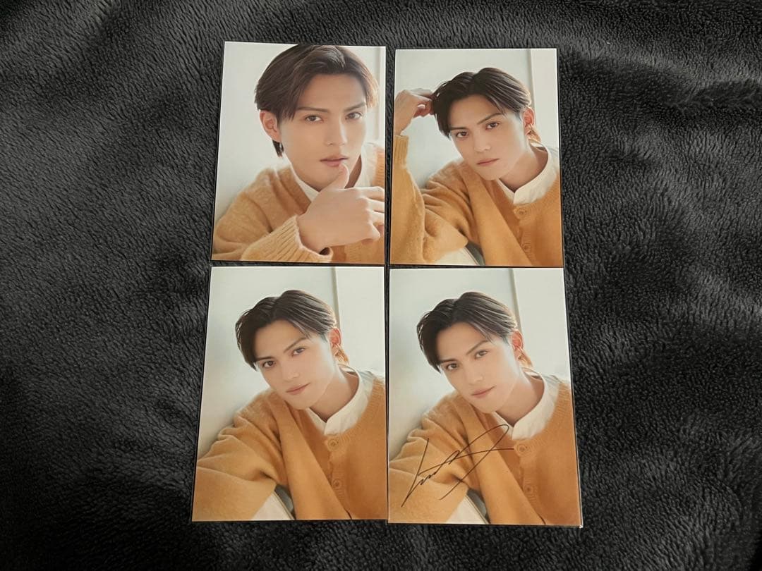 JUNONブロマイド全種11枚セット 藤本洸大 簡秀吉（L版サイズ）