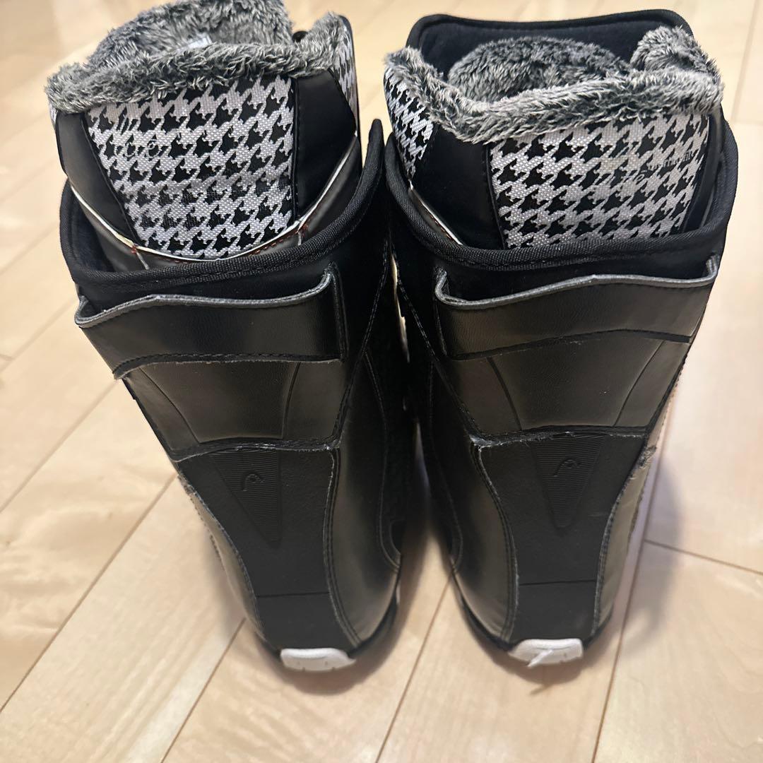 美品　HEAD ダイヤル式　スノーボードブーツ(女性用) 黒