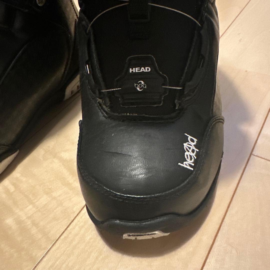 美品　HEAD ダイヤル式　スノーボードブーツ(女性用) 黒