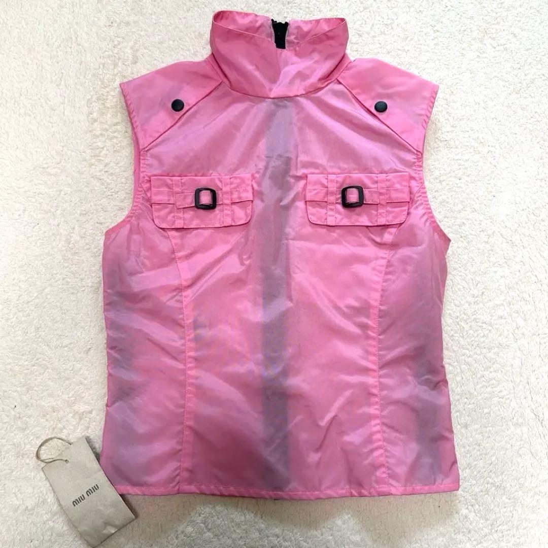 miumiu ナイロンベスト ヴィンテージ品