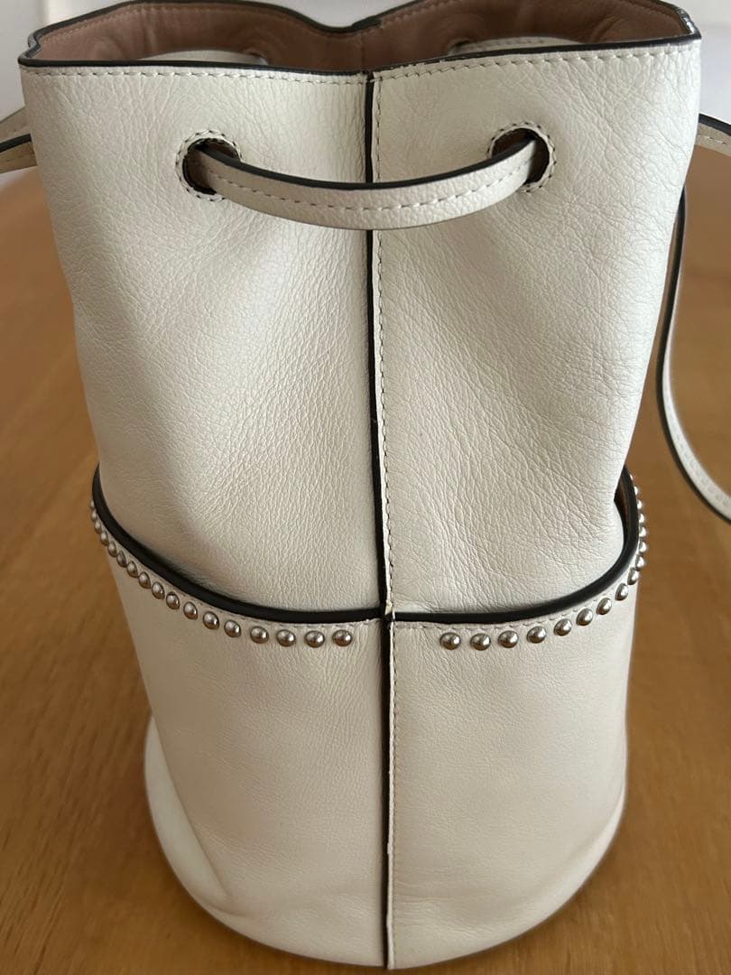 J&M DAVIDSON ミニ デイジー ウィズ スタッズ レザー バッグ