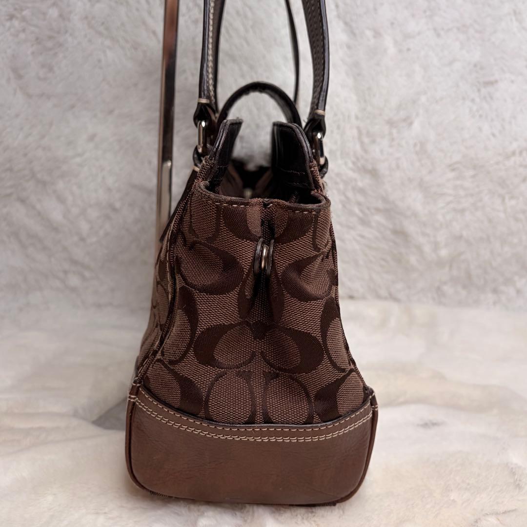 バッグ Vintage Coach One Shoulder Bag Turn Lock