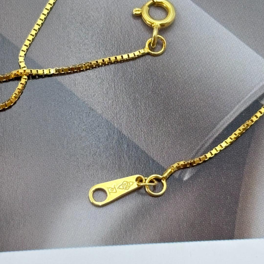 K18金 スネークチェーン ネックレス 1.7g