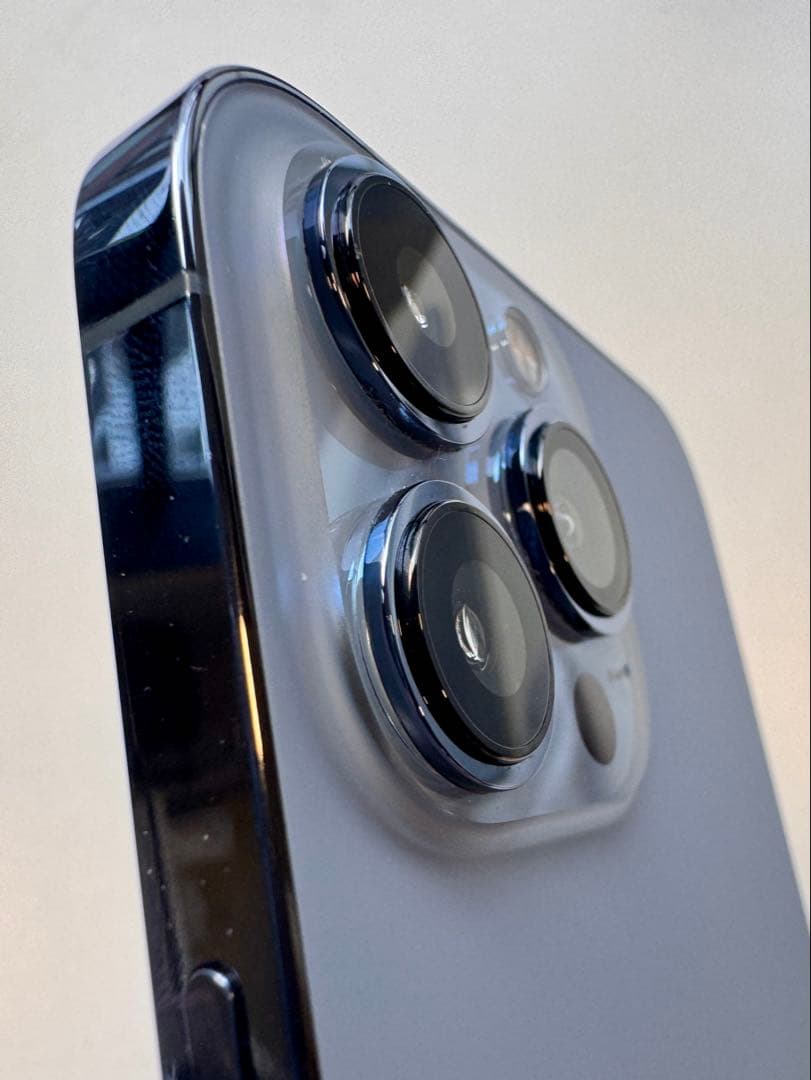 【超美品】iPhone 13 ProMax 256GB ブルーバッテリー100%