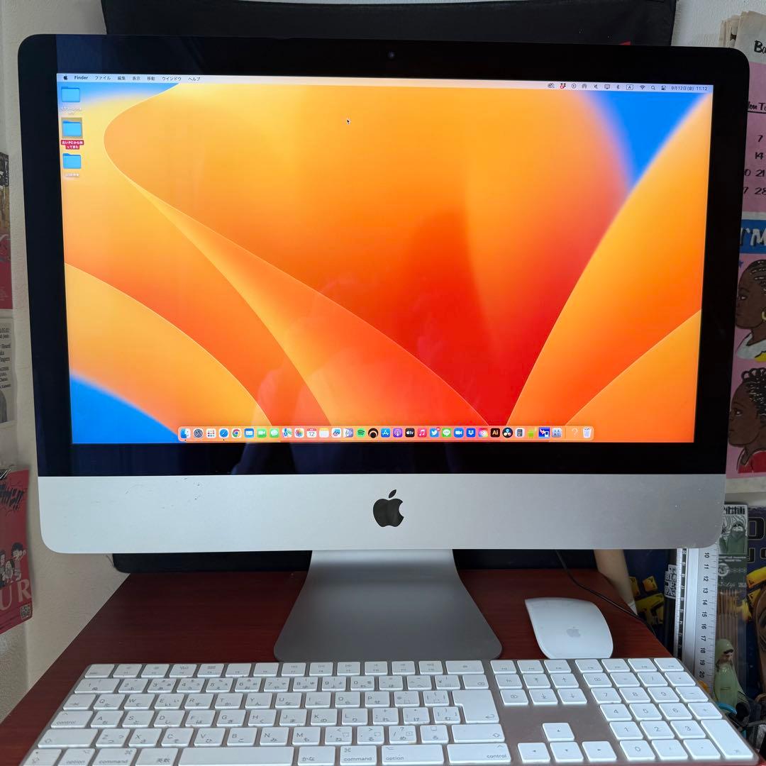 iMac Retina 4K, 21.5インチ, 2019年モデル