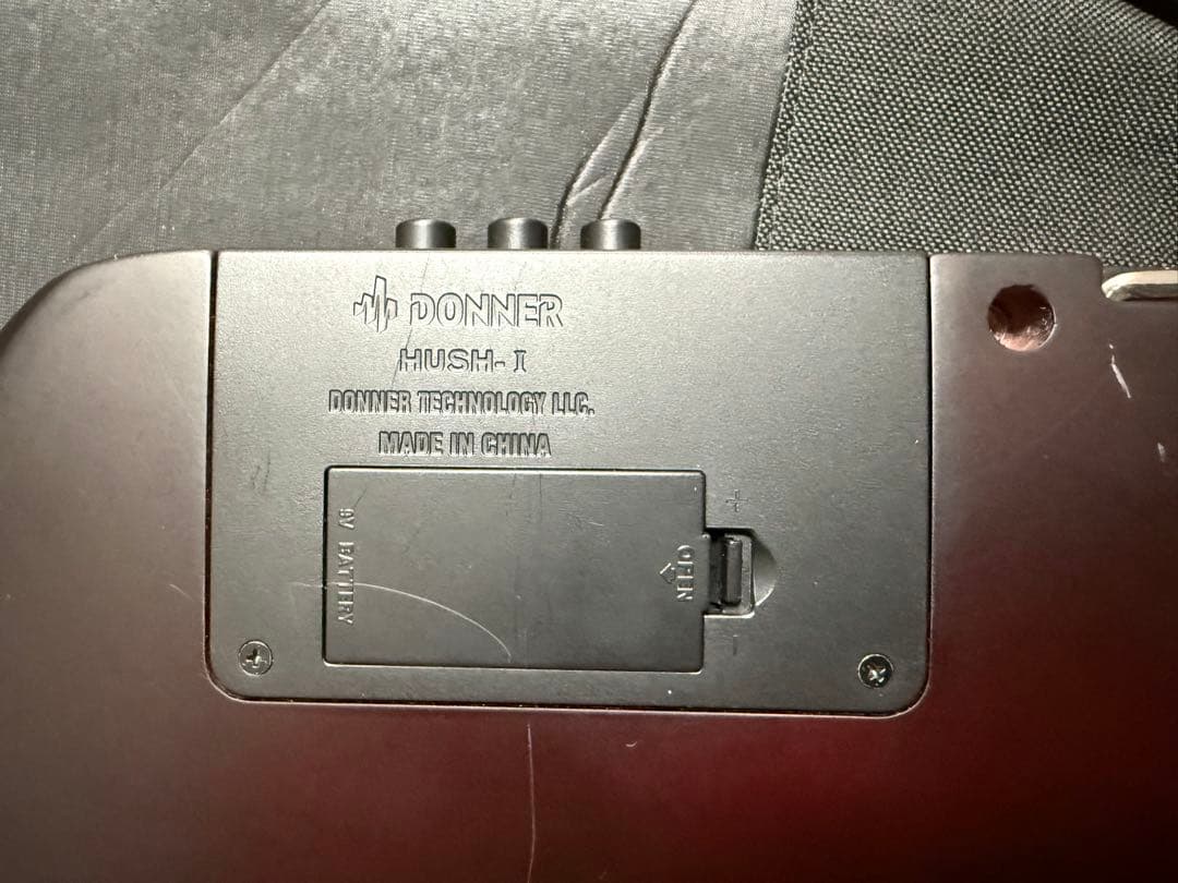 DONNER HUSH-1 アコースティックギター 専用ケース付き