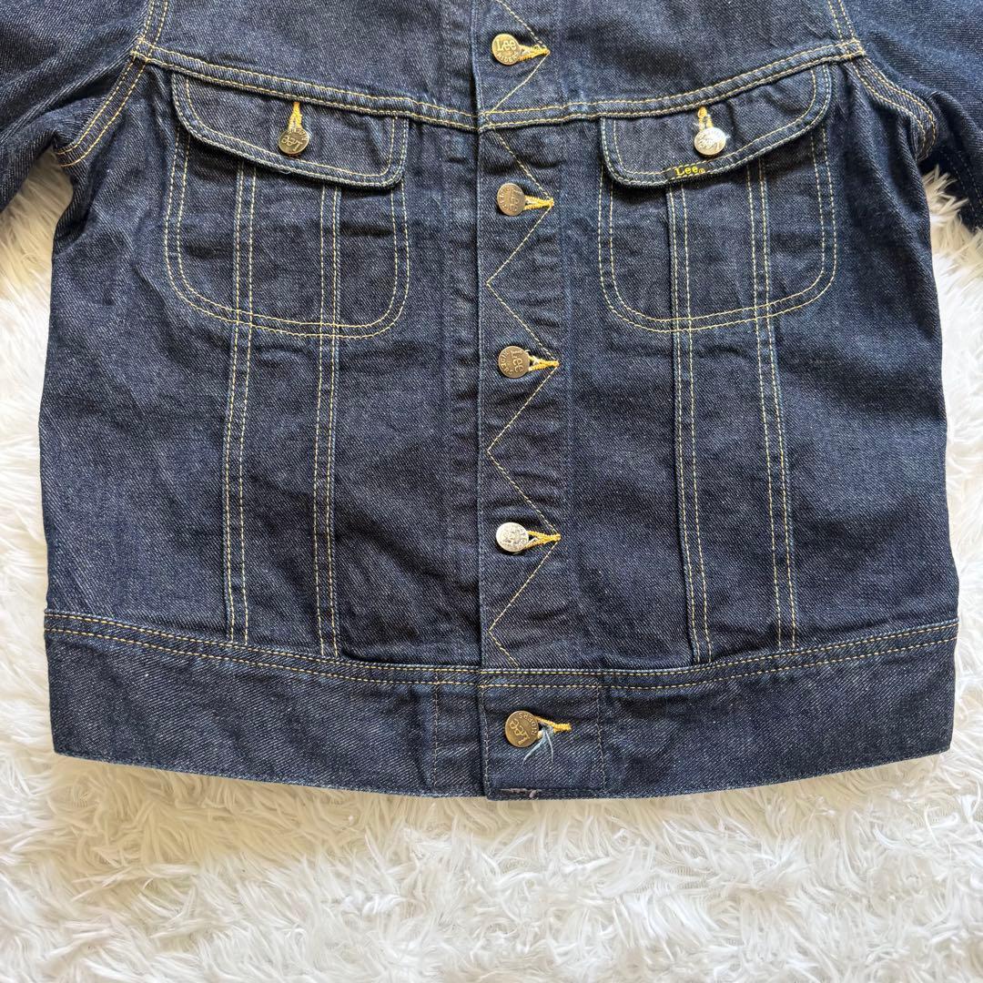 美品 Leeリー 101J デニムジャケット 三角タグ 1411 Gジャン 38