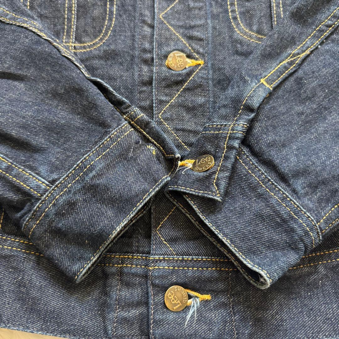 美品 Leeリー 101J デニムジャケット 三角タグ 1411 Gジャン 38