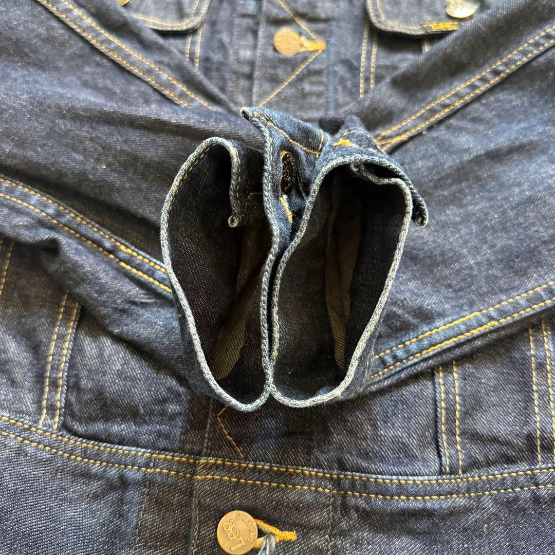 美品 Leeリー 101J デニムジャケット 三角タグ 1411 Gジャン 38