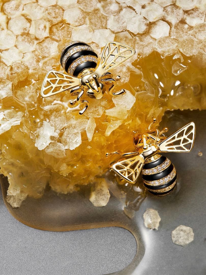 MIO HARUTAKA ミオハルタカ ミツバチピアス