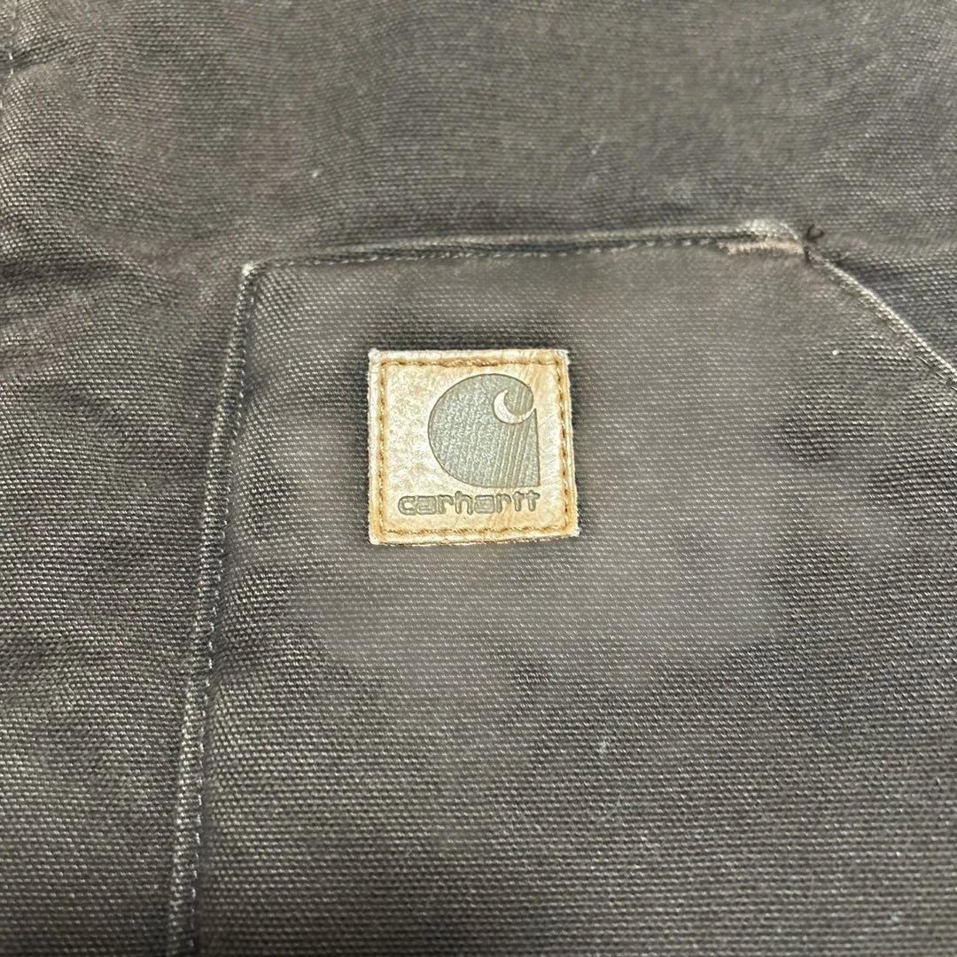 Carhartt ブラウン ジップアップキルティングベスト