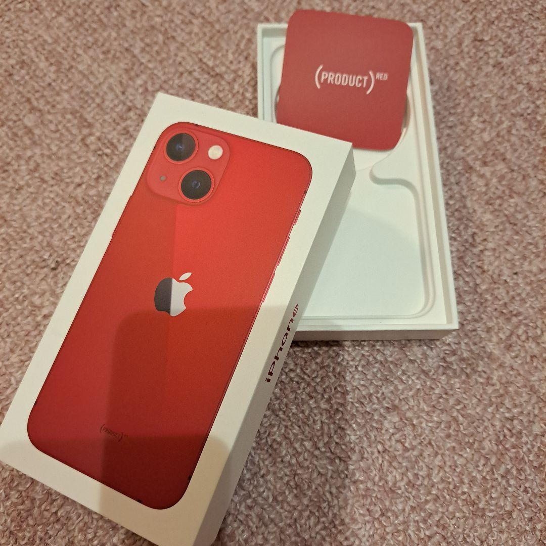 Apple iPhone 13 mini RED 本体 256