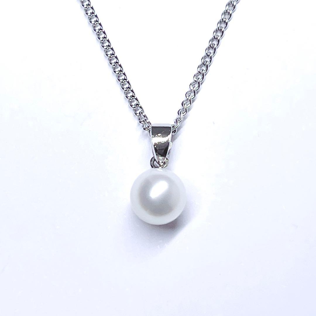 美品✨MIKIMOTO パール　一粒　ネックレス
