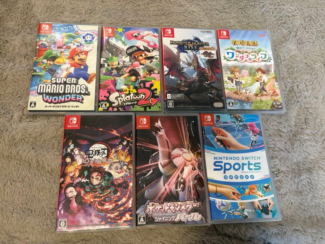 Nintendo Switch ゲームソフト 7本セット