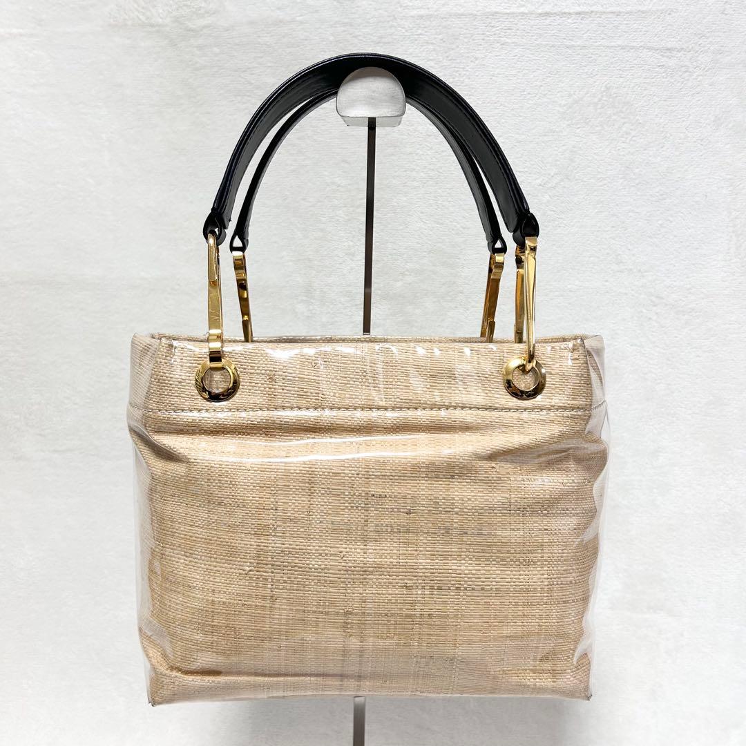 MARNI マルニ GLOSSY GRIP ハンドバッグ レザーハンドル