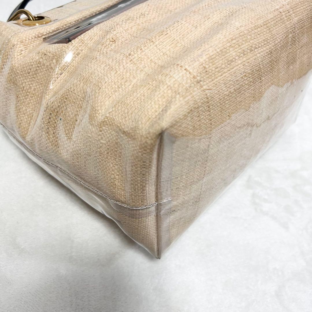 MARNI マルニ GLOSSY GRIP ハンドバッグ レザーハンドル