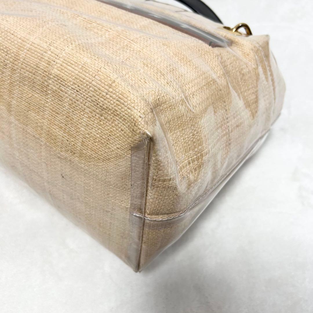 MARNI マルニ GLOSSY GRIP ハンドバッグ レザーハンドル