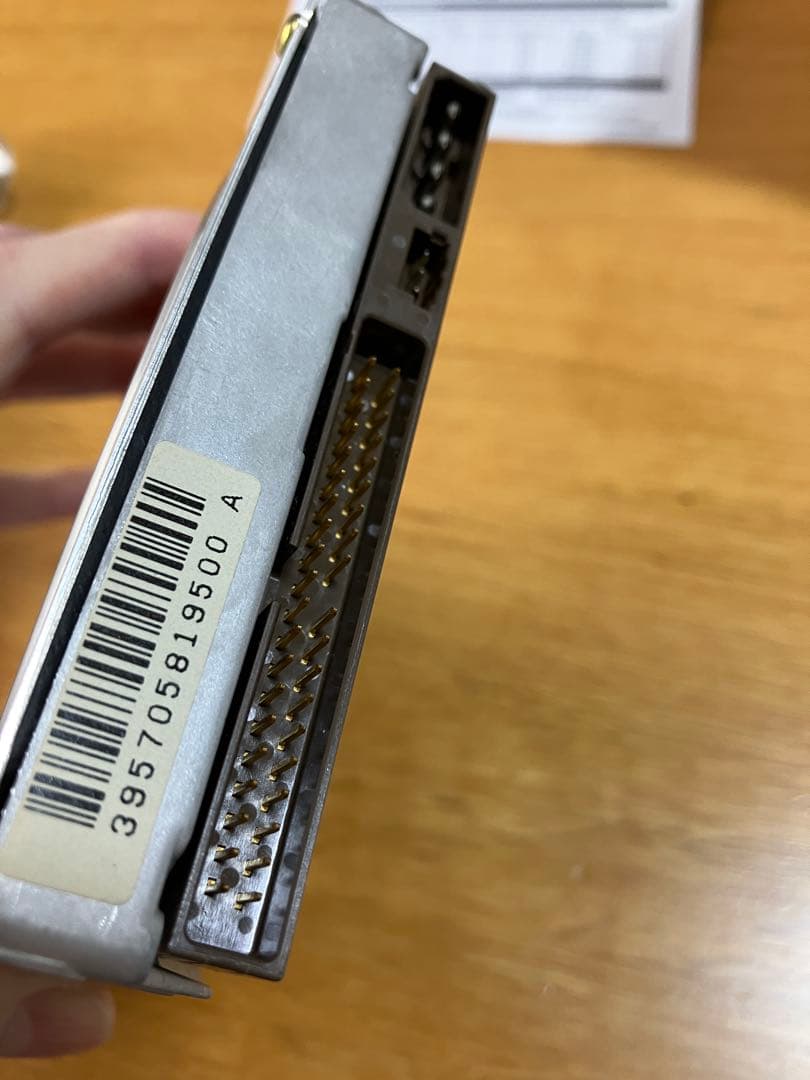 内蔵型ハードディスクドライブ Fujitsu MPC3084AT ATA-3 8.4GB