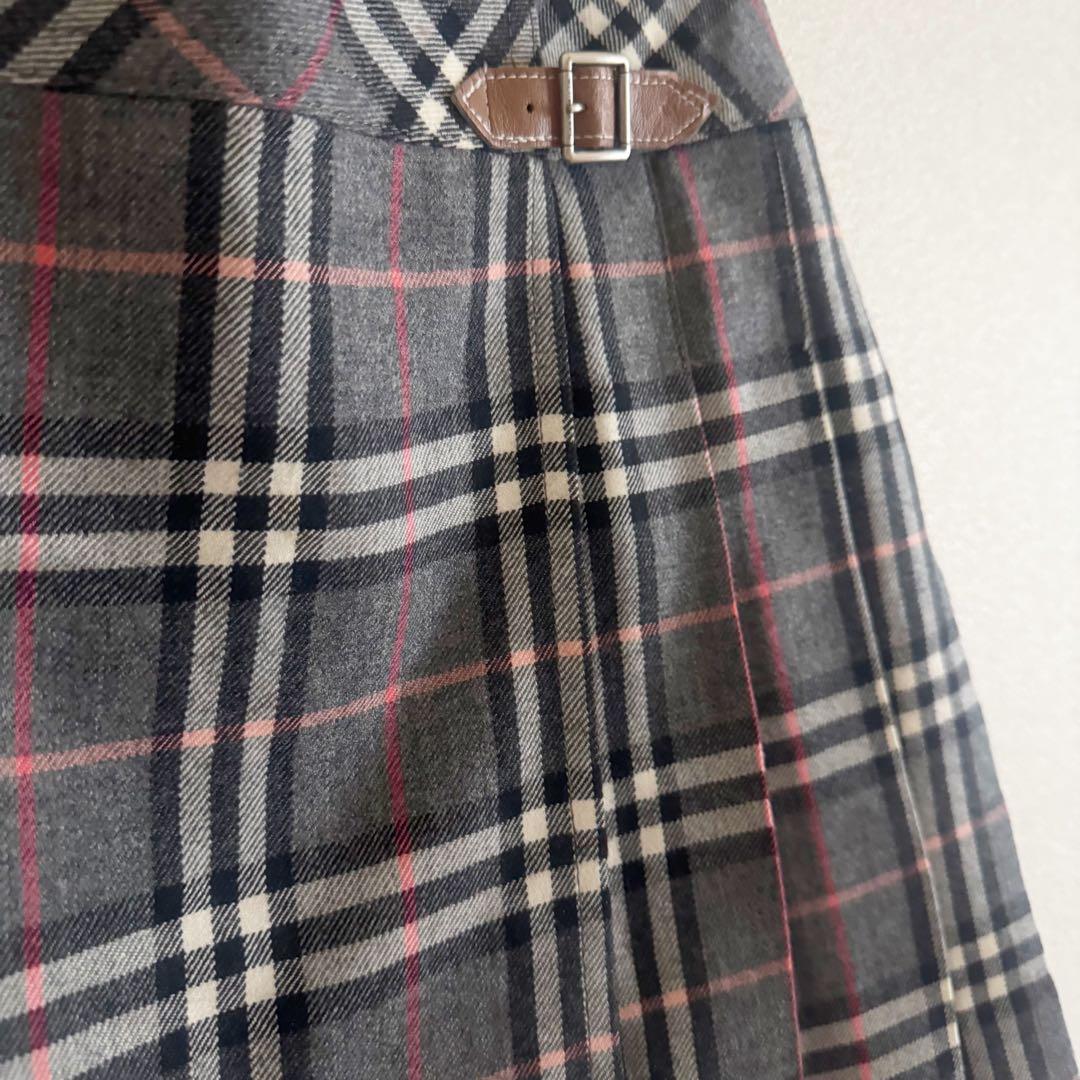 BURBERRY BLUE LABEL チェック プリーツスカート 36size