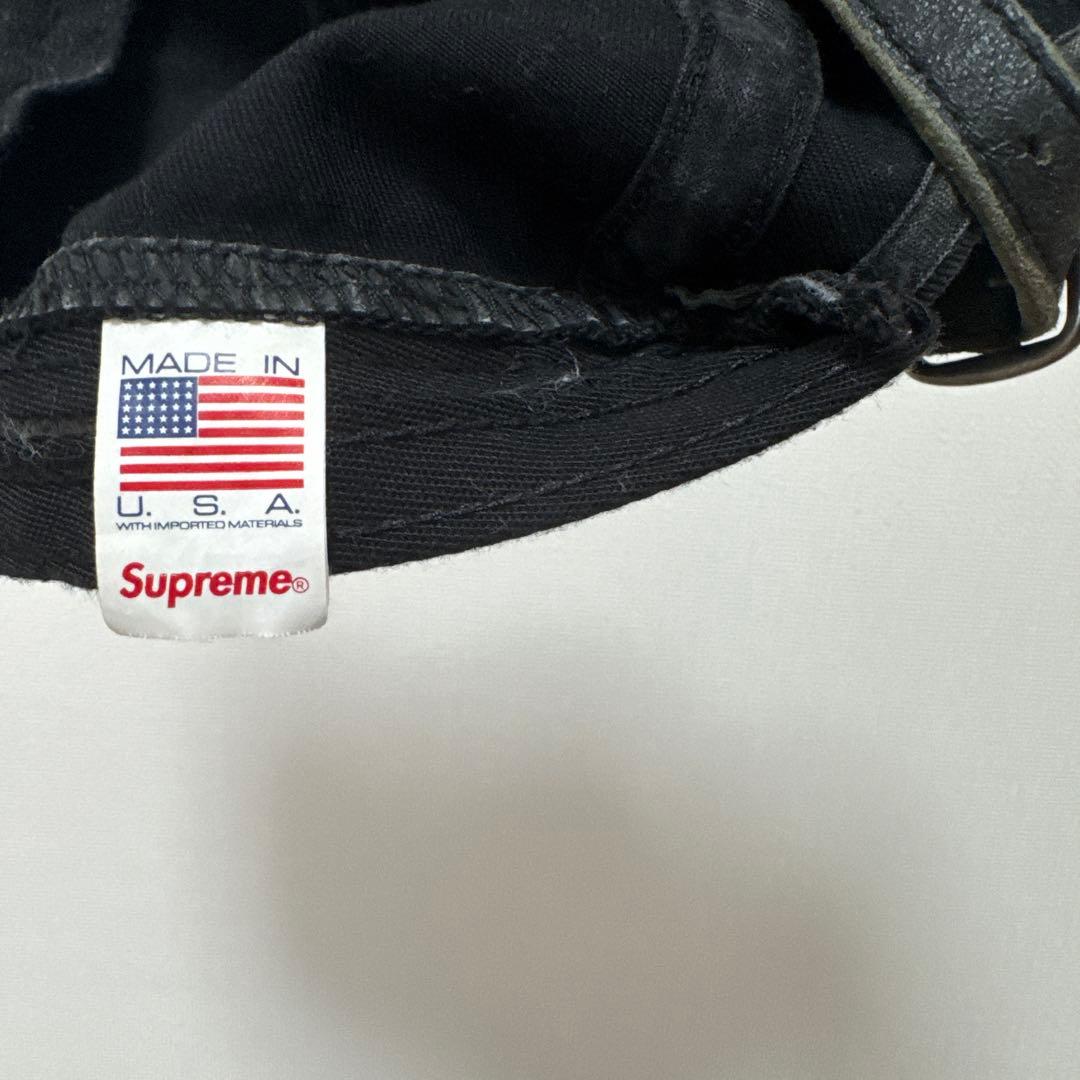 ☆ひなた☆Supreme Camp Cap ブラック 黒 キャップ ロゴ
