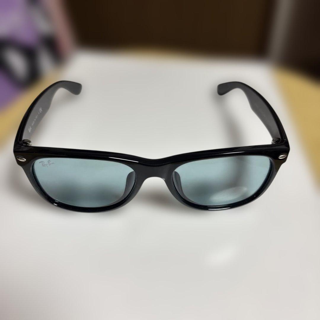 Ray-Ban サングラス ブラック ブルーレンズ RB2132 F