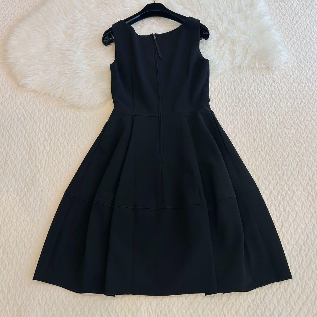 美品♡フォクシーニューヨーク バロン ワンピース　フレア　ブラック　40