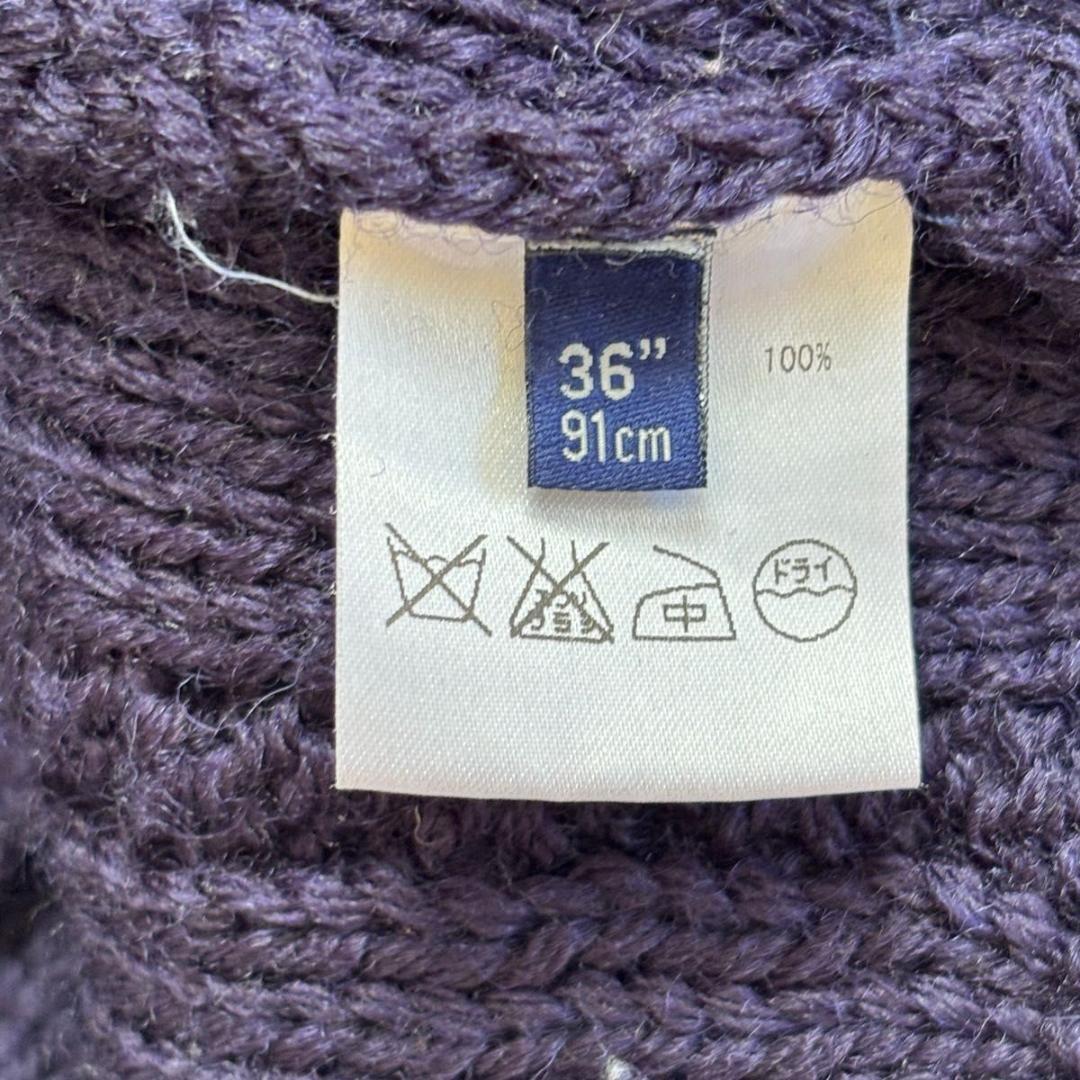 Guernsey Woollens／英国ガンジー島製 伝統アランニット 希少