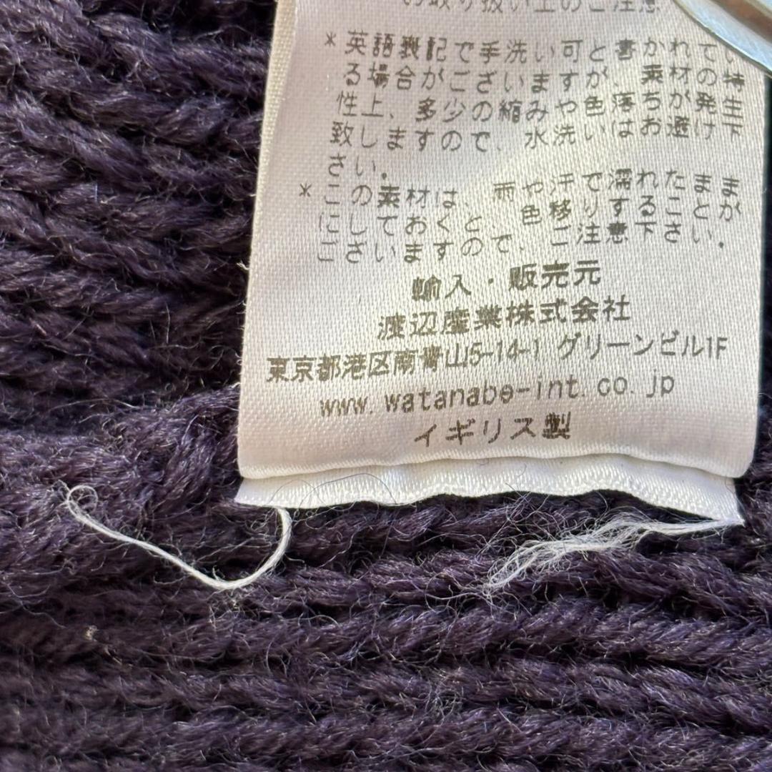 Guernsey Woollens／英国ガンジー島製 伝統アランニット 希少